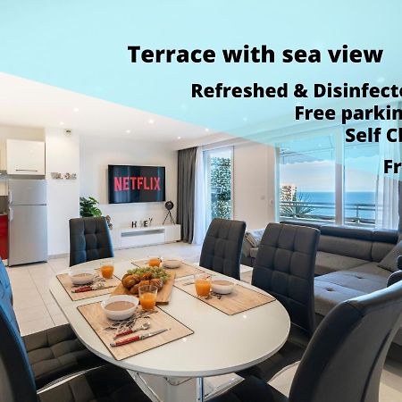 Frontiere Monaco, Terrasse, Vue Mer, Parking - Ab Beausoleil Ngoại thất bức ảnh