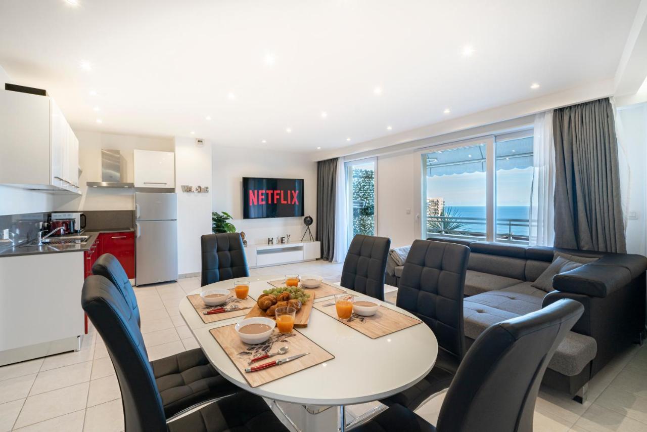 Frontiere Monaco, Terrasse, Vue Mer, Parking - Ab Beausoleil Ngoại thất bức ảnh