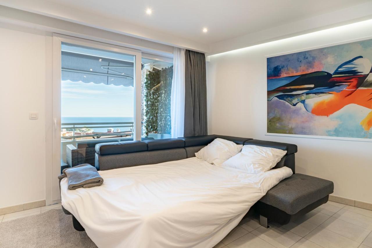 Frontiere Monaco, Terrasse, Vue Mer, Parking - Ab Beausoleil Ngoại thất bức ảnh