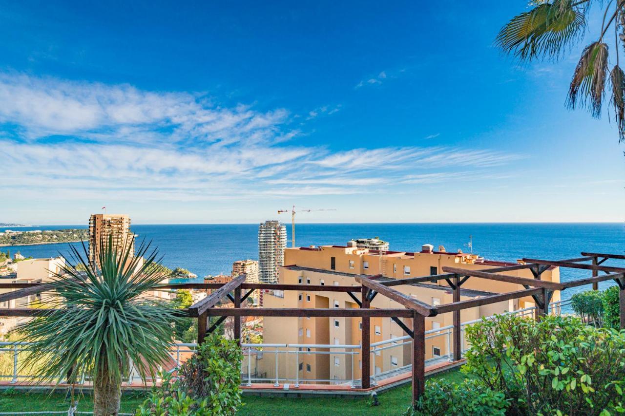 Frontiere Monaco, Terrasse, Vue Mer, Parking - Ab Beausoleil Ngoại thất bức ảnh