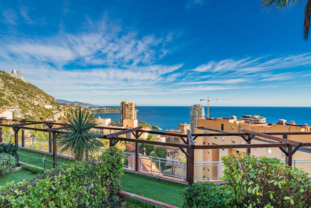 Frontiere Monaco, Terrasse, Vue Mer, Parking - Ab Beausoleil Ngoại thất bức ảnh